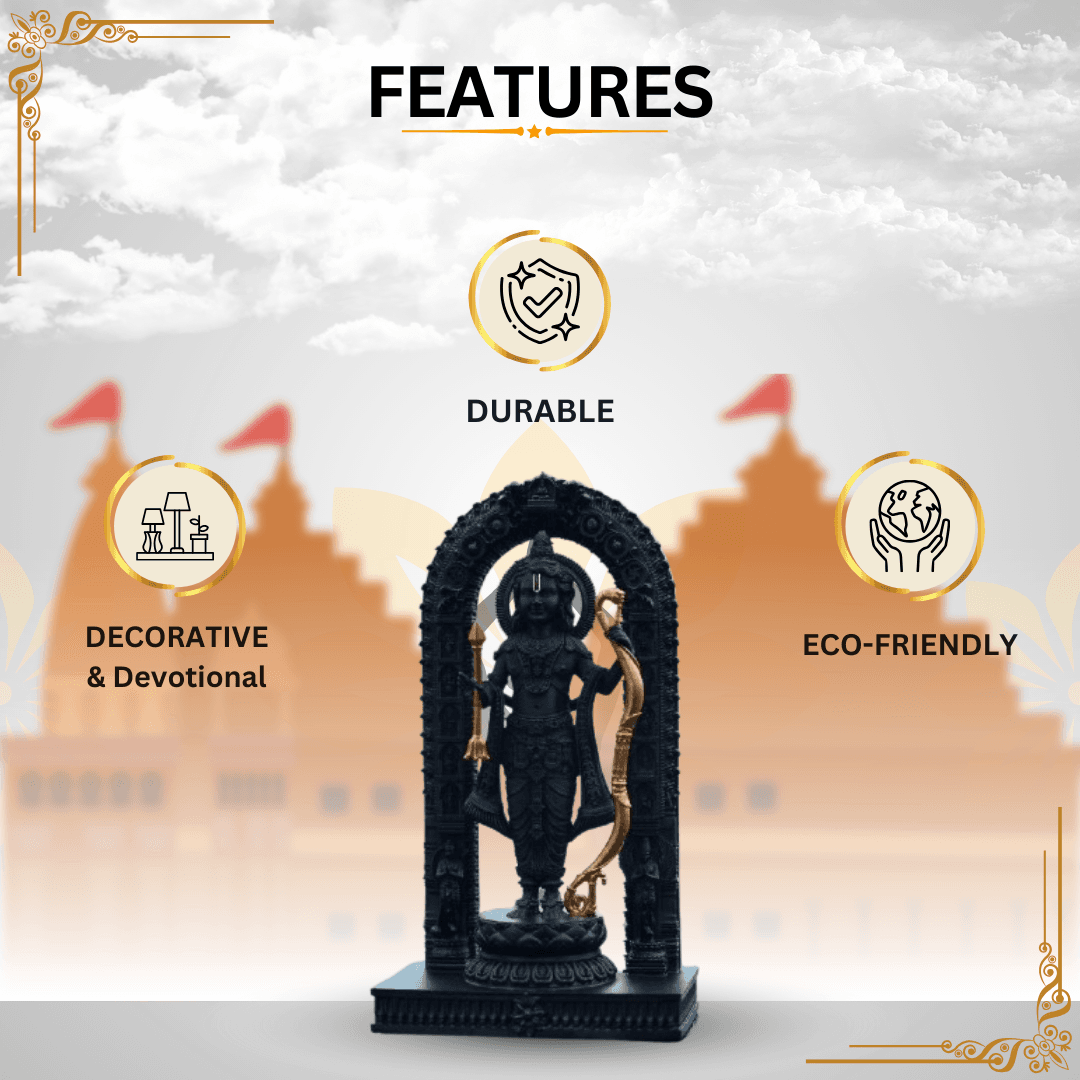 Ram Lalla Murti – Hindu Religious Idol for Home Temple