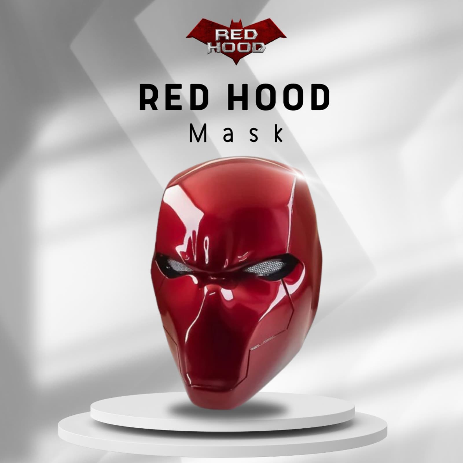 Red Hood Mask – DC Inspired 3D Printed Cosplay Helmet