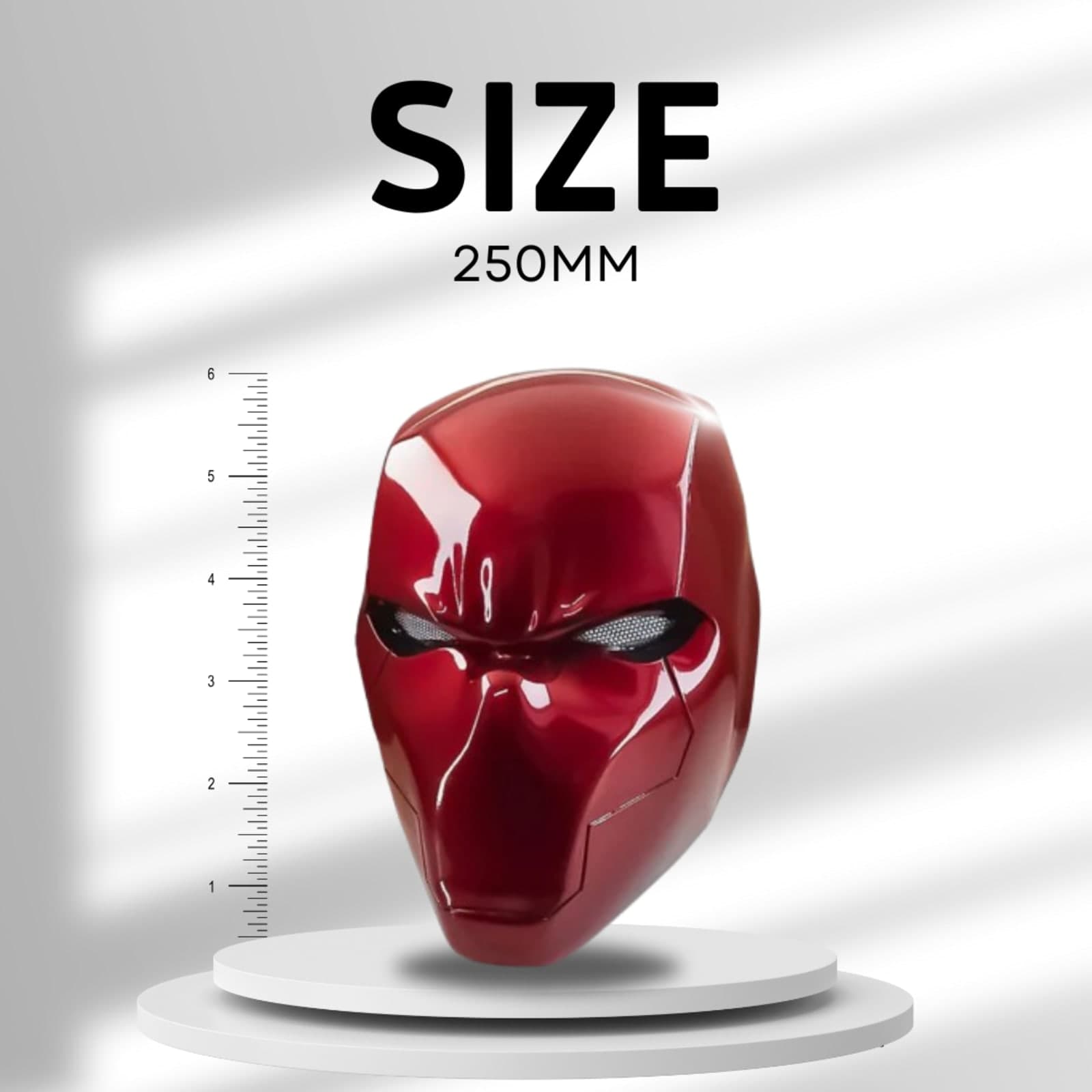 Red Hood Mask – DC Inspired 3D Printed Cosplay Helmet