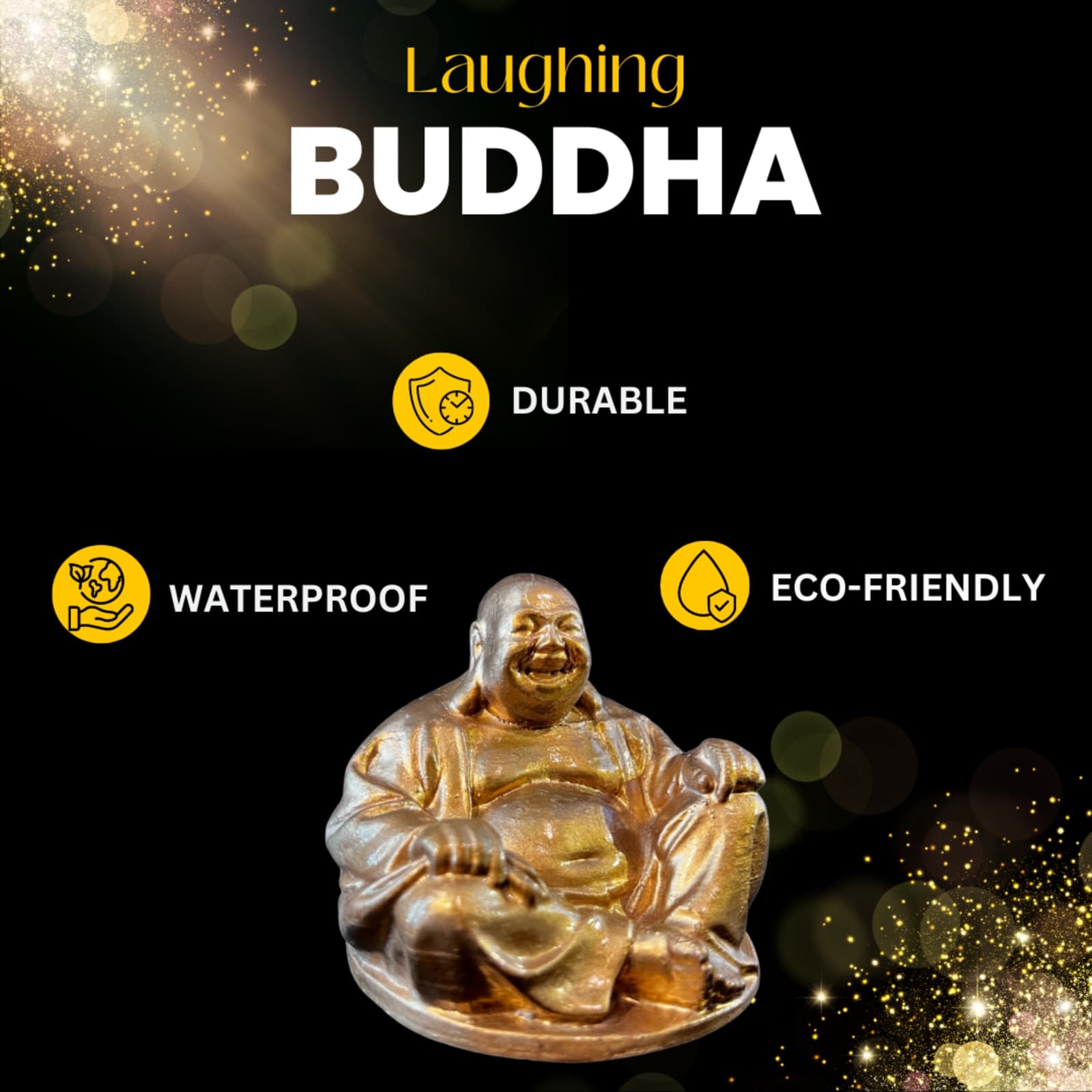 Laughing Buddha Idol – Prosperity & Happiness Statue