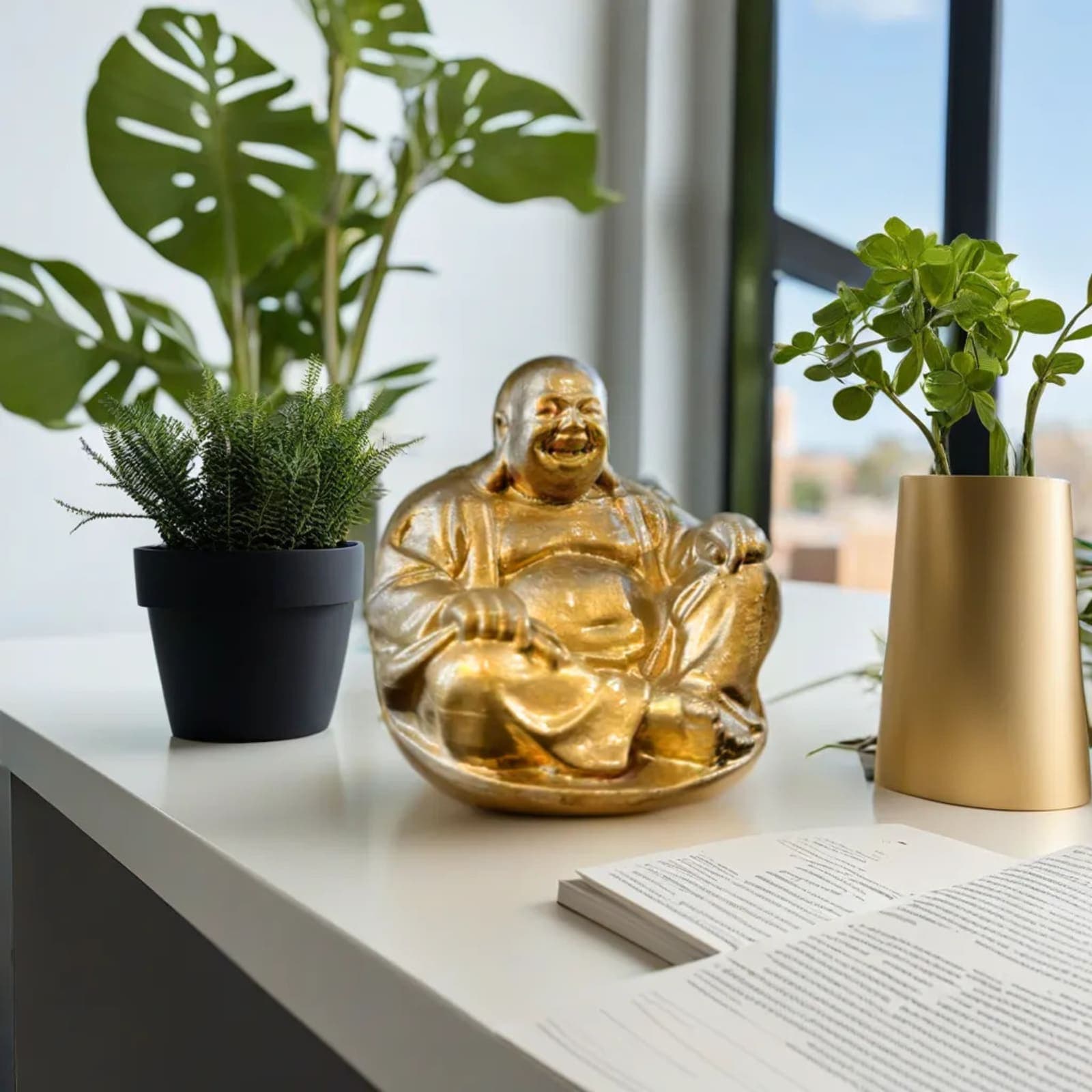 Laughing Buddha Idol – Prosperity & Happiness Statue