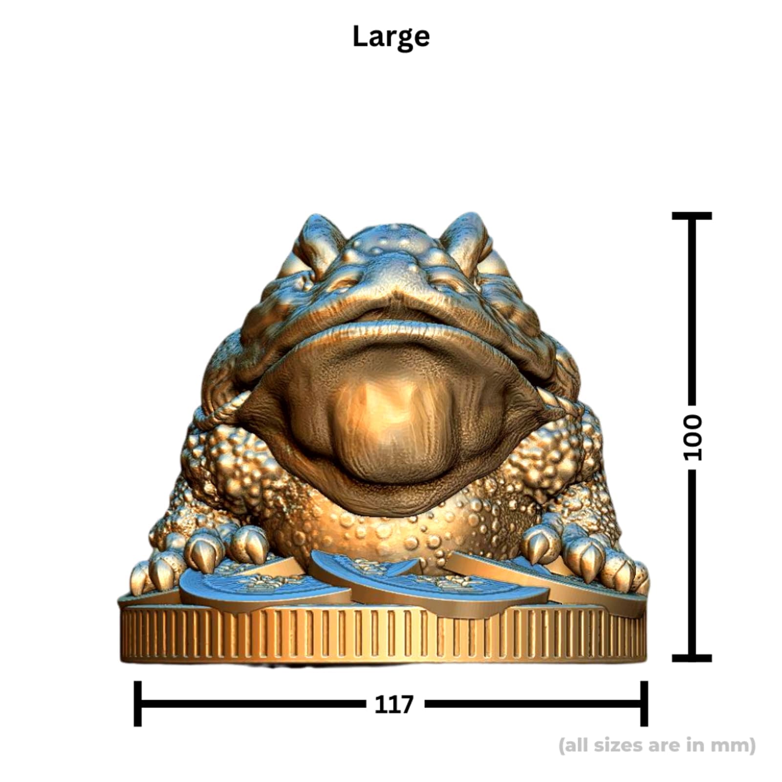 Feng Shui Frog Idol