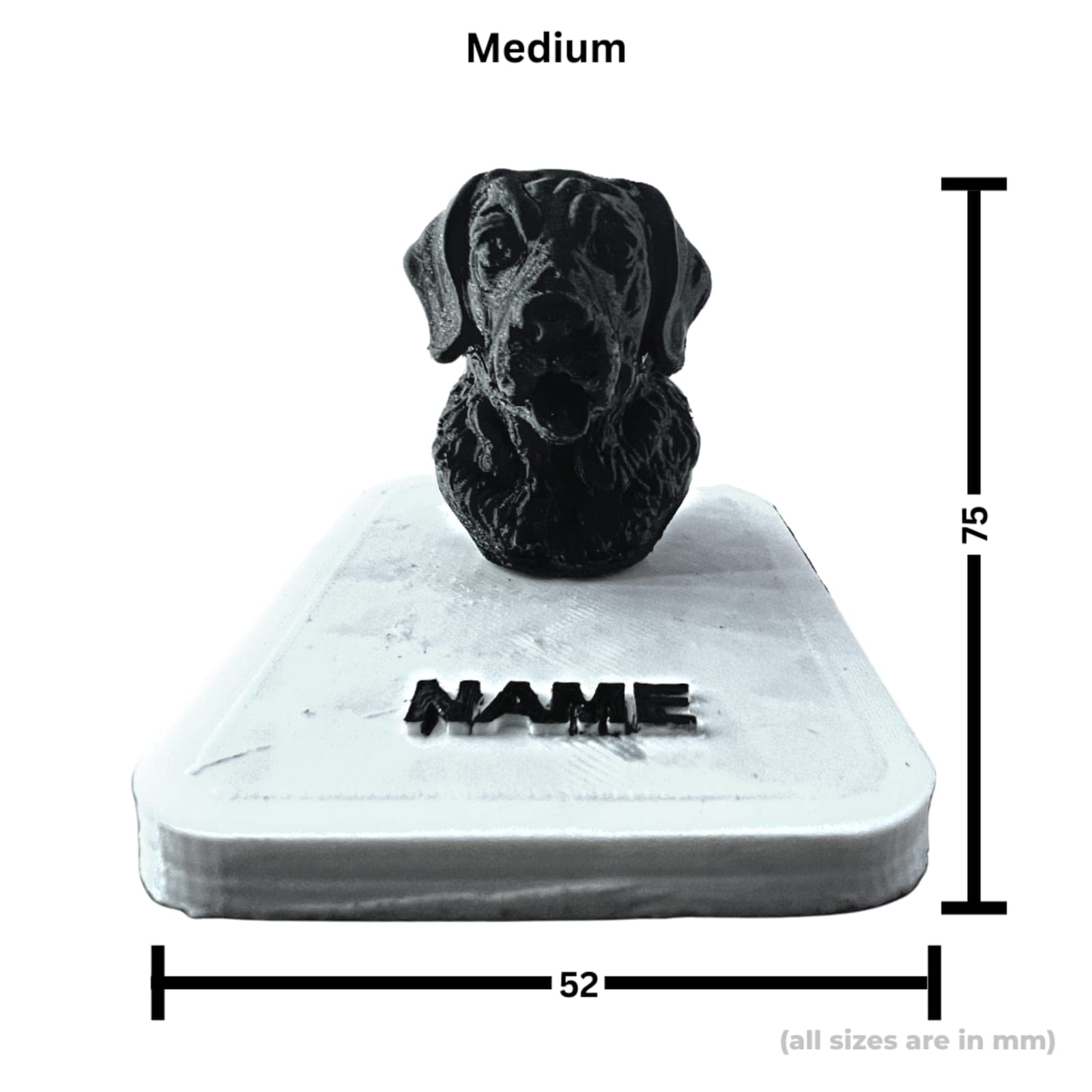 Custom Dog Stand – 3D Printed Personalized Pet Model