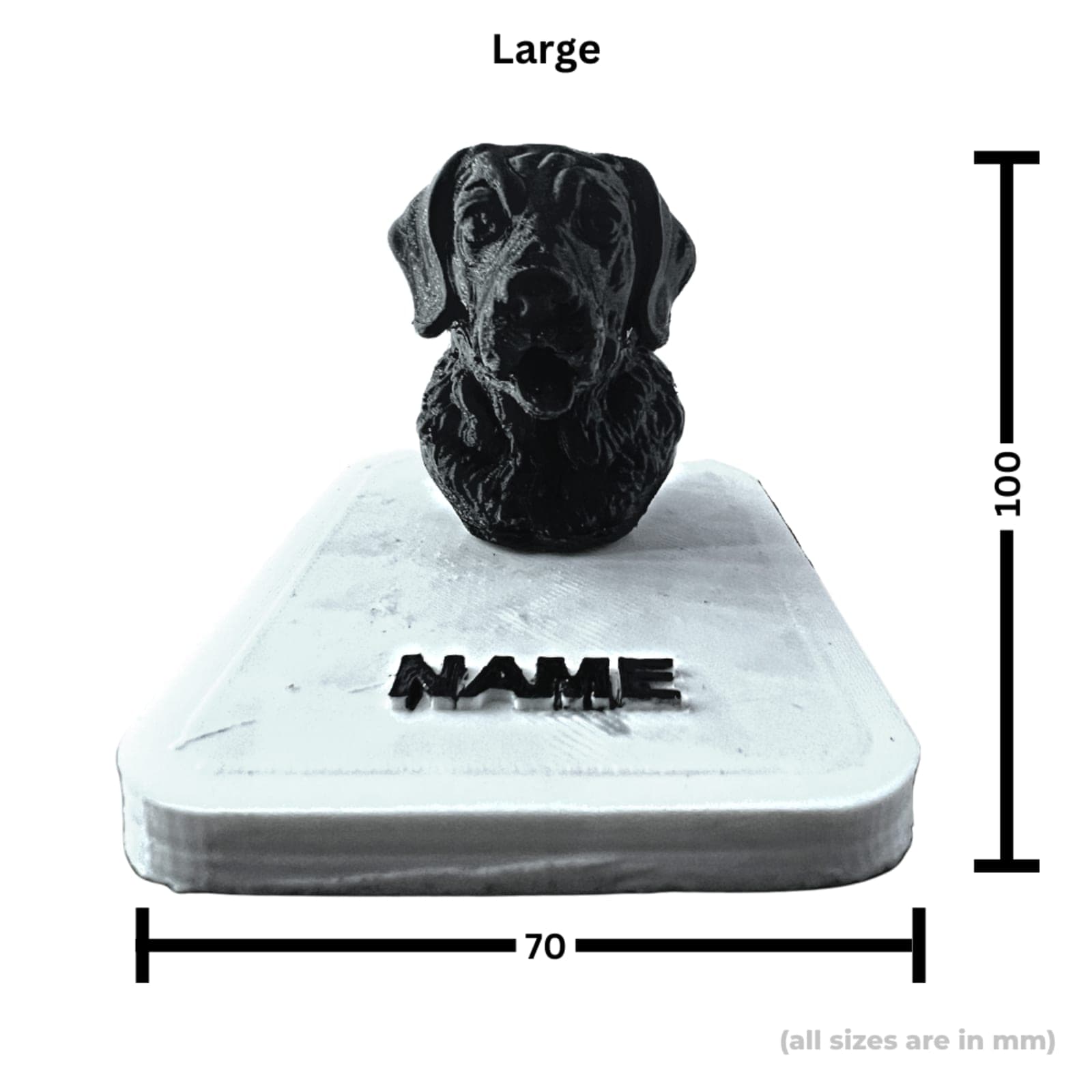 Custom Dog Stand – 3D Printed Personalized Pet Model