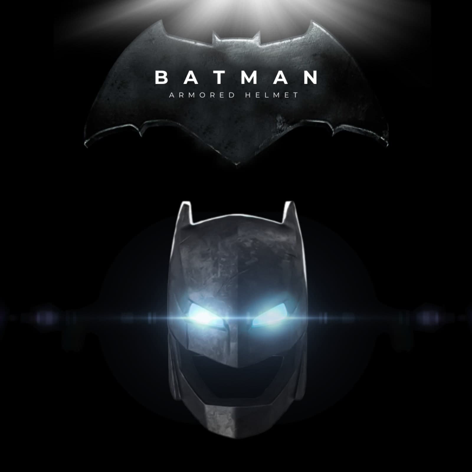 Batman Armored Mask – Batman v Superman 3D Printed Helmet