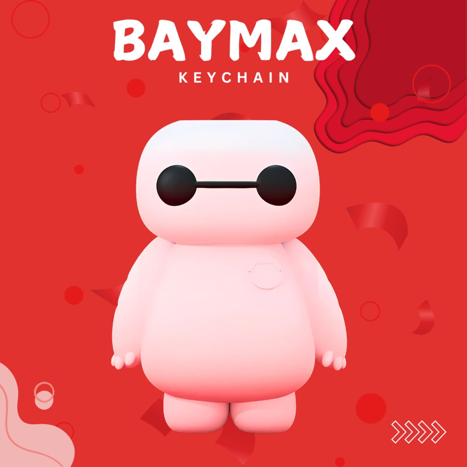 Baymax Figure – Big Hero 6 3D Printed Collectible Statue