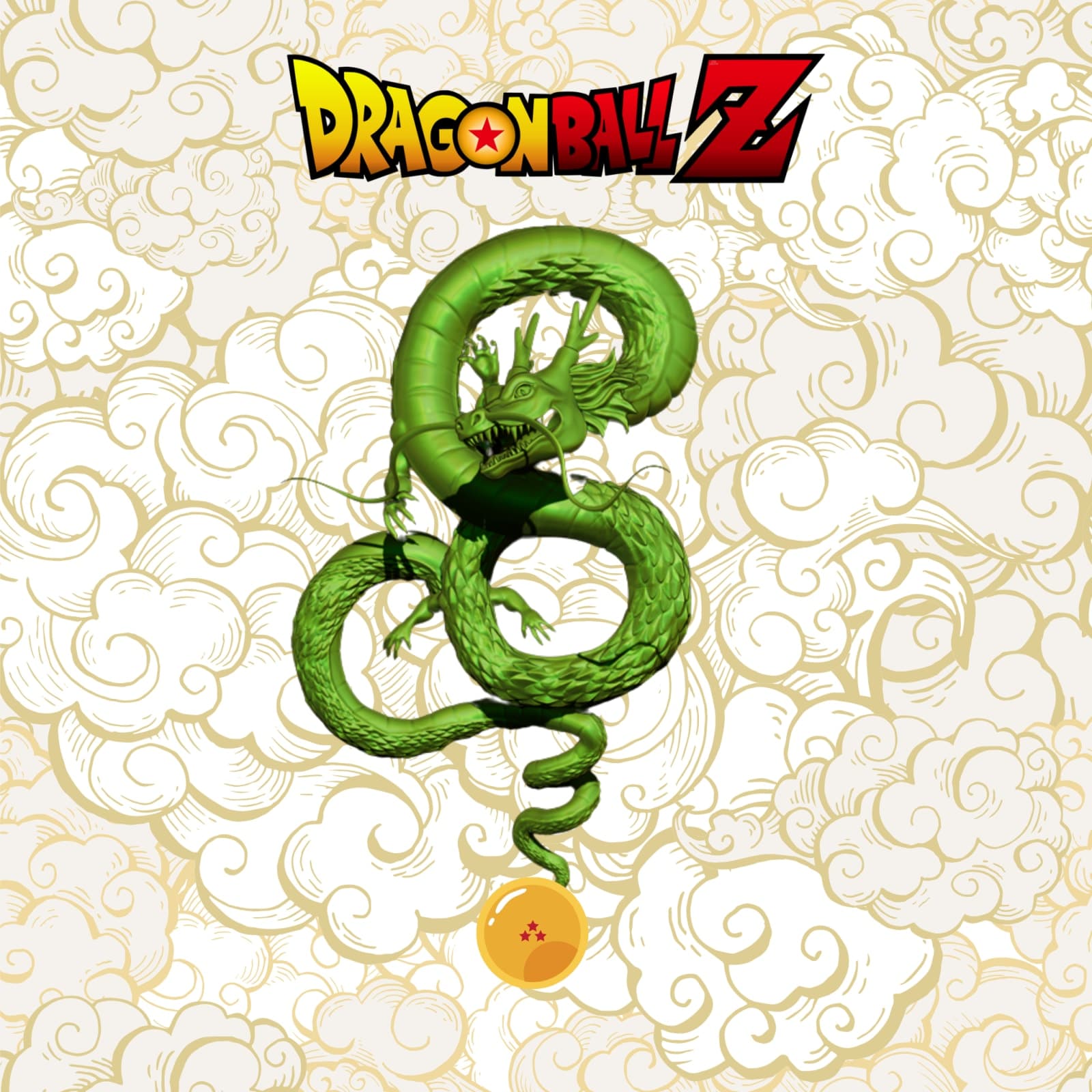 Shenron Dragon Figure – Dragon Ball Z 3D Printed Collectible