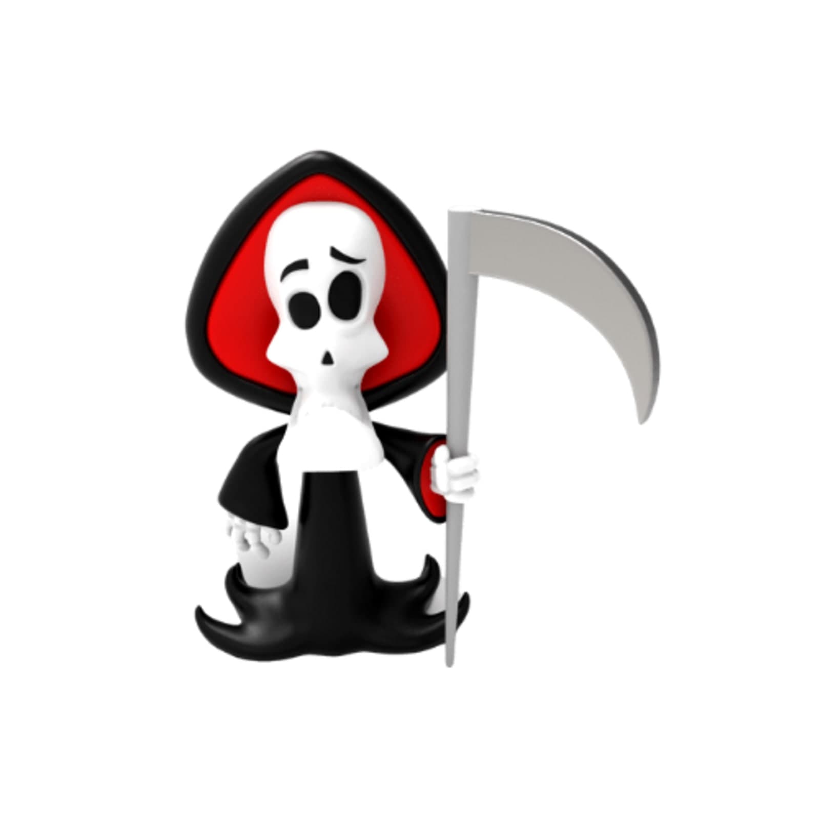 Grim Reaper Figurine – Dark 3D Printed Collectible Statue
