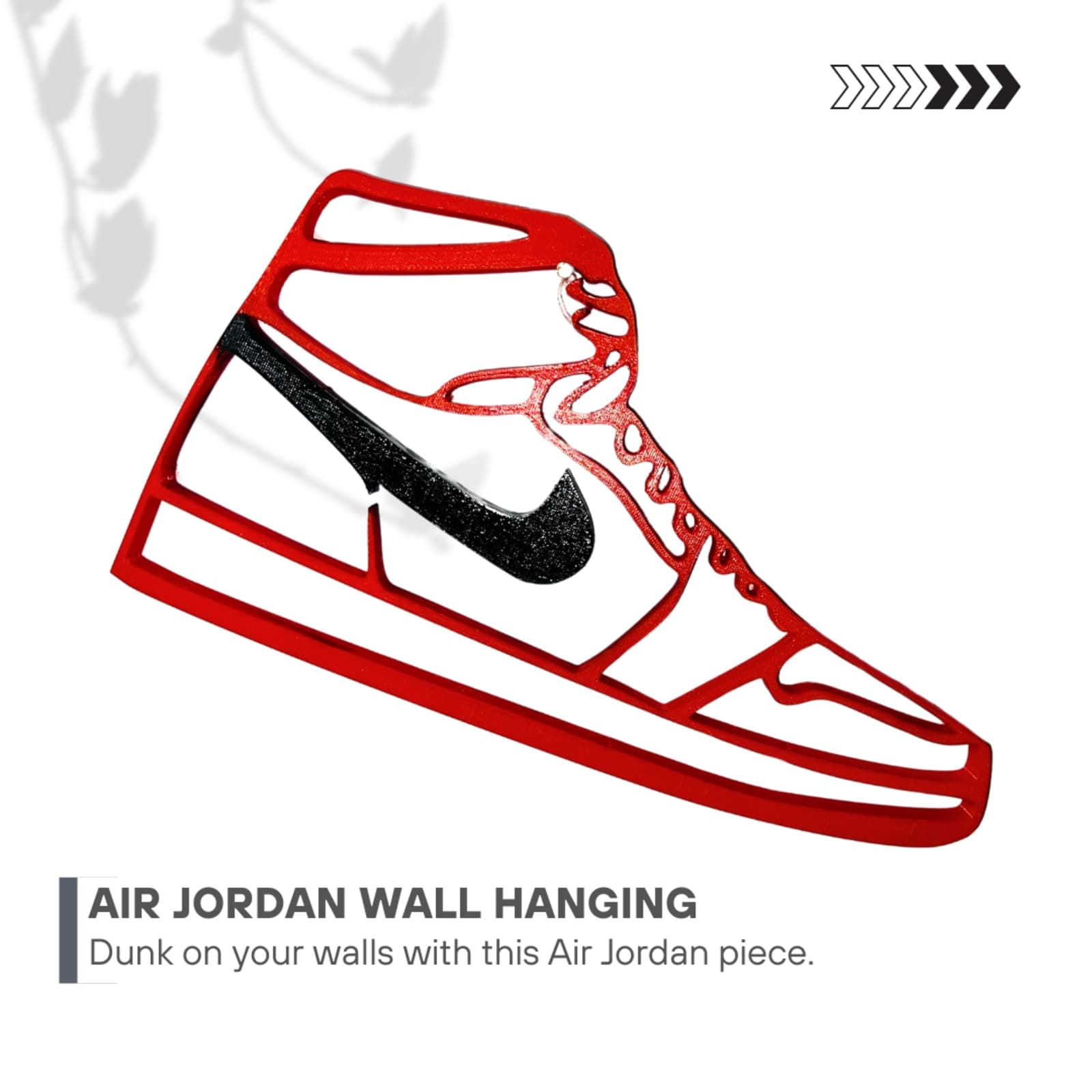 Jordan Wall Hangings – Basketball 3D Printed Wall Art