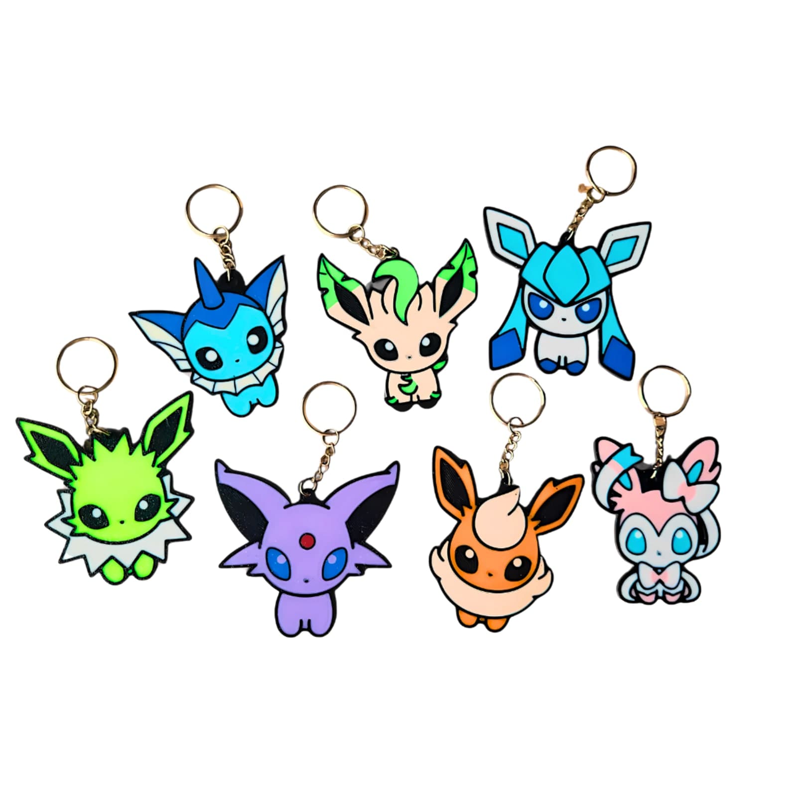Pokémon Keychain – 3D Printed Pokéball & Character Charm