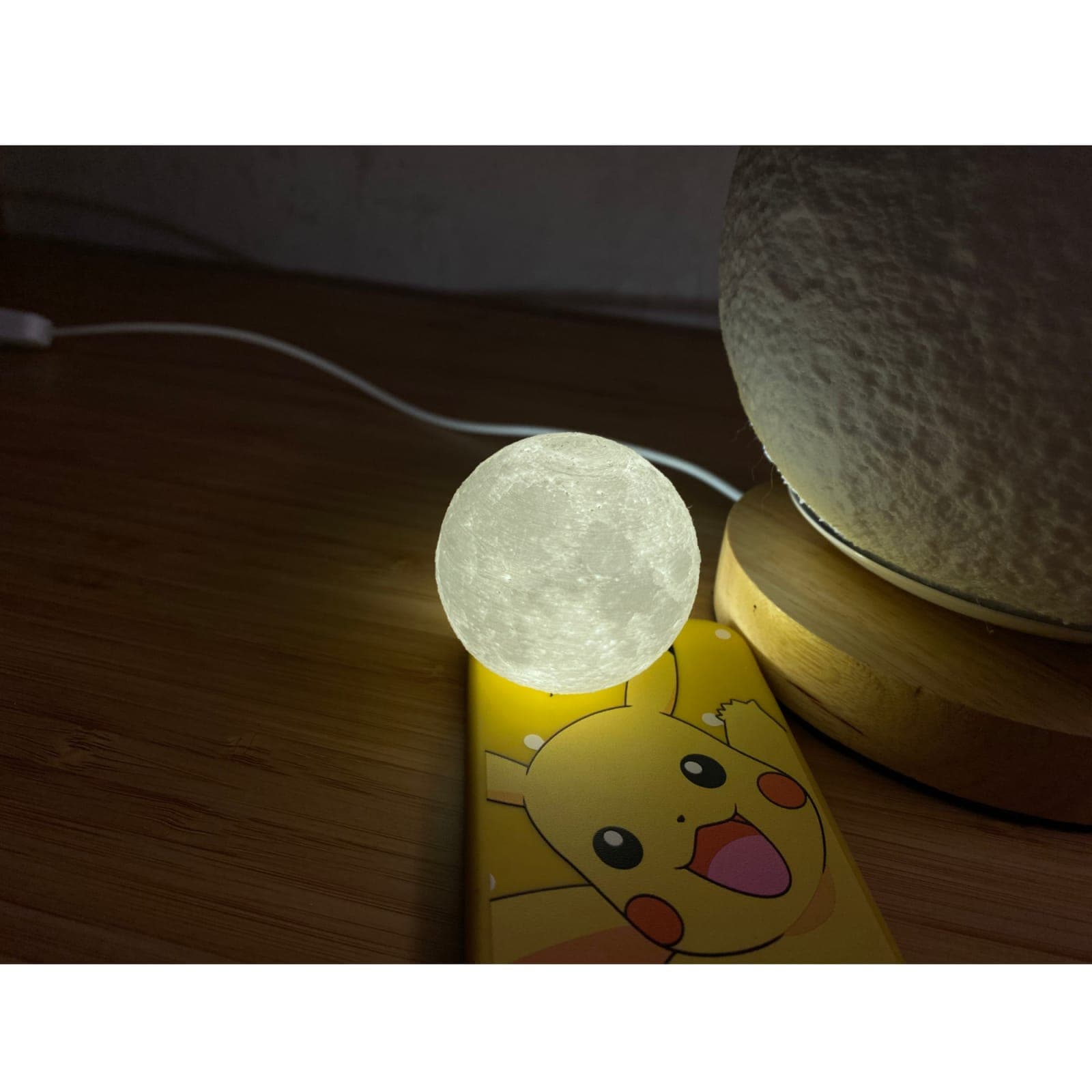 Moon Lamp – 3D Printed Lunar LED Ambient Light