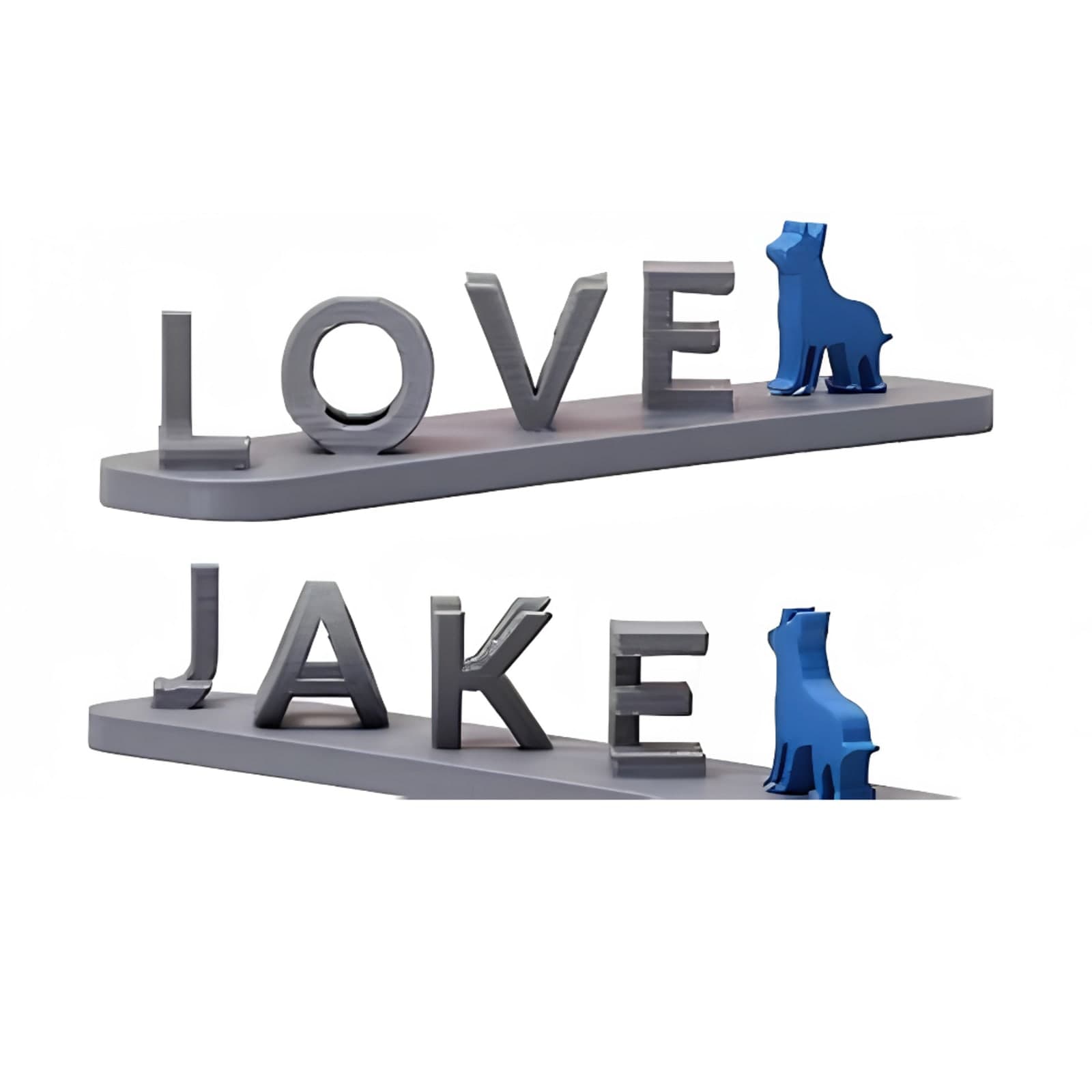 3D Name Plate – Custom LED Personalized Display Sign