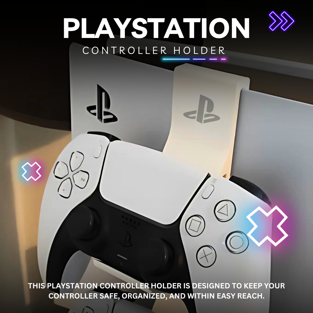PlayStation Controller Holder -- Gaming Accessory Organizer